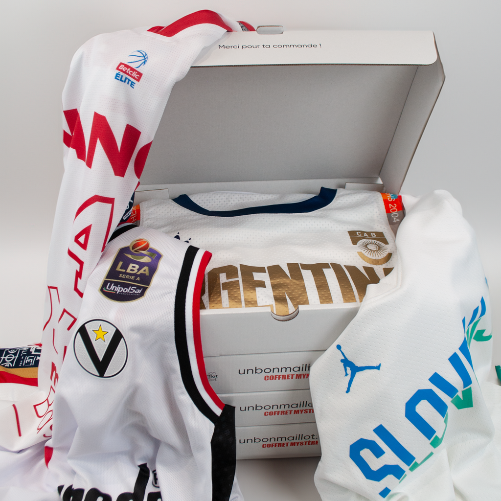 De basketbal mystery jersey box 🏀